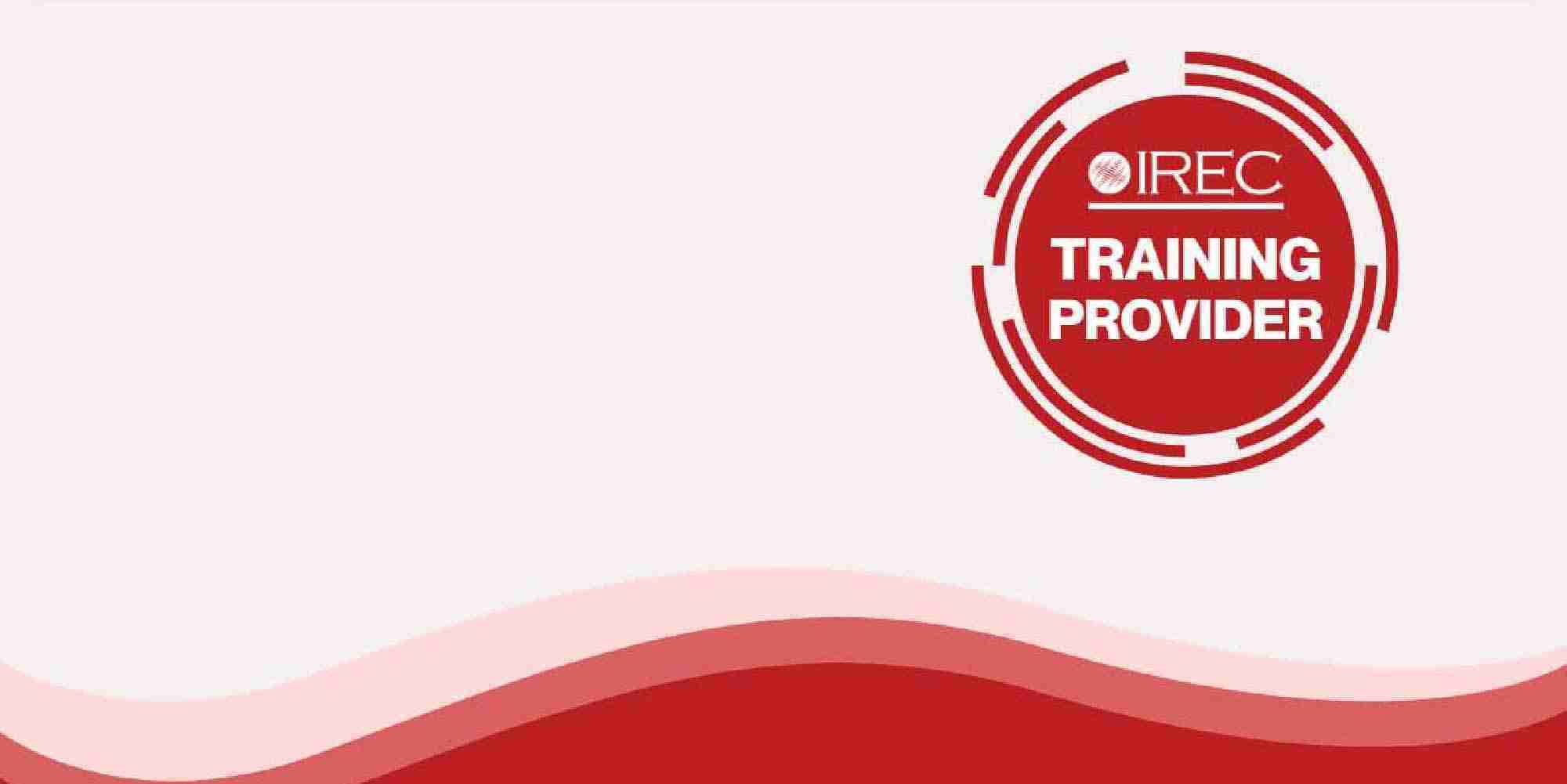 IREC Training Provider certification badge