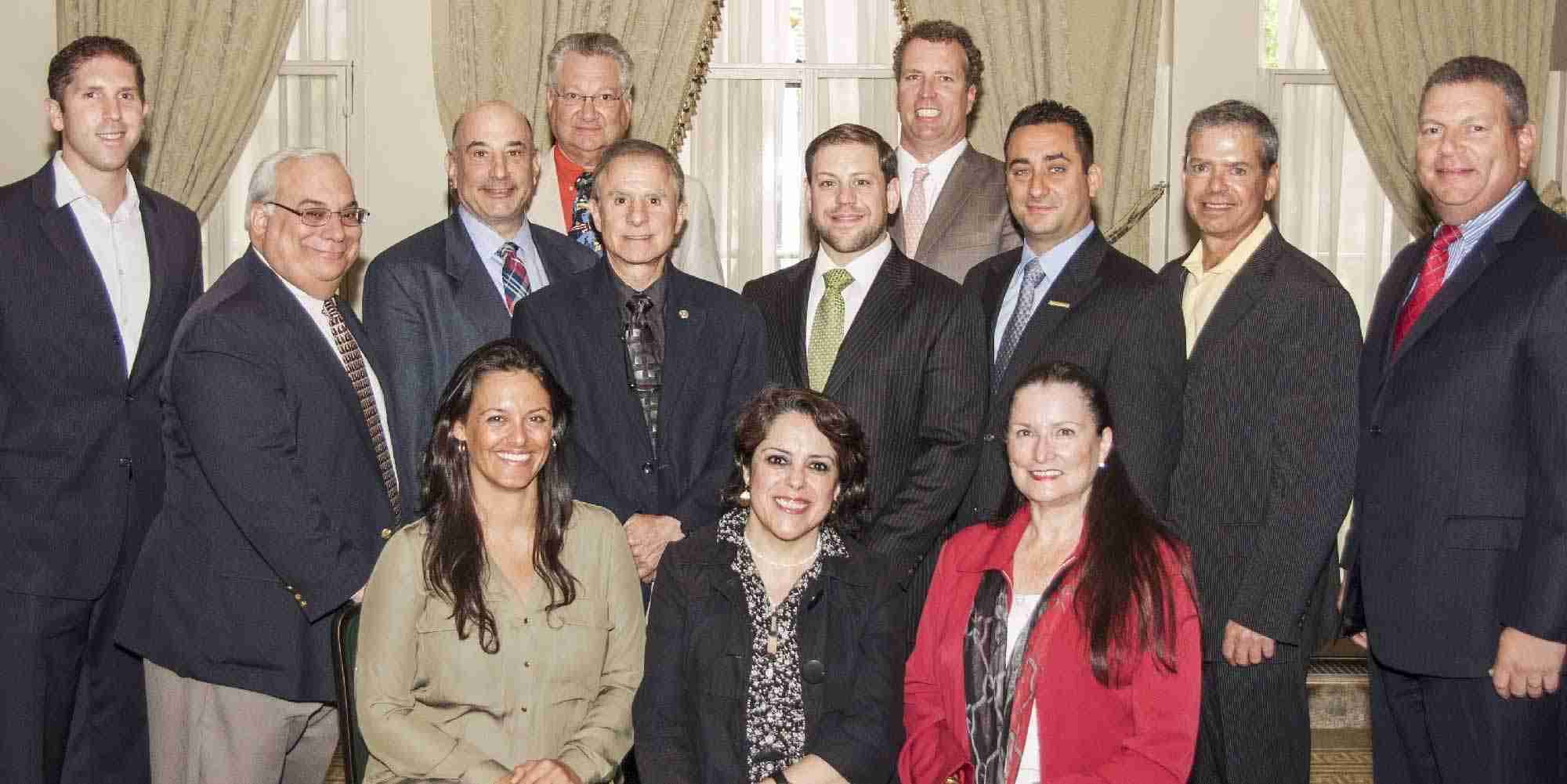 Group of IREM NY industry partners recognized at member meeting